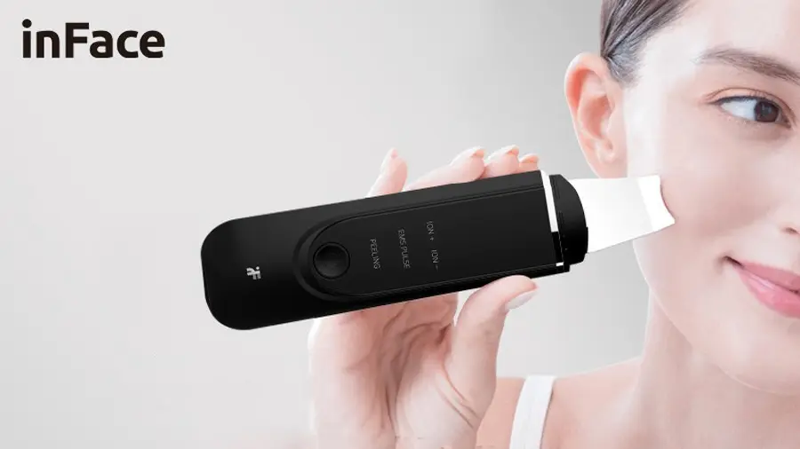 پاک کننده آلتراسونیک صورت شیائومی Xiaomi InFace Ultrasonic Ion Cleansing MS7100 مناسب پوست های حساس