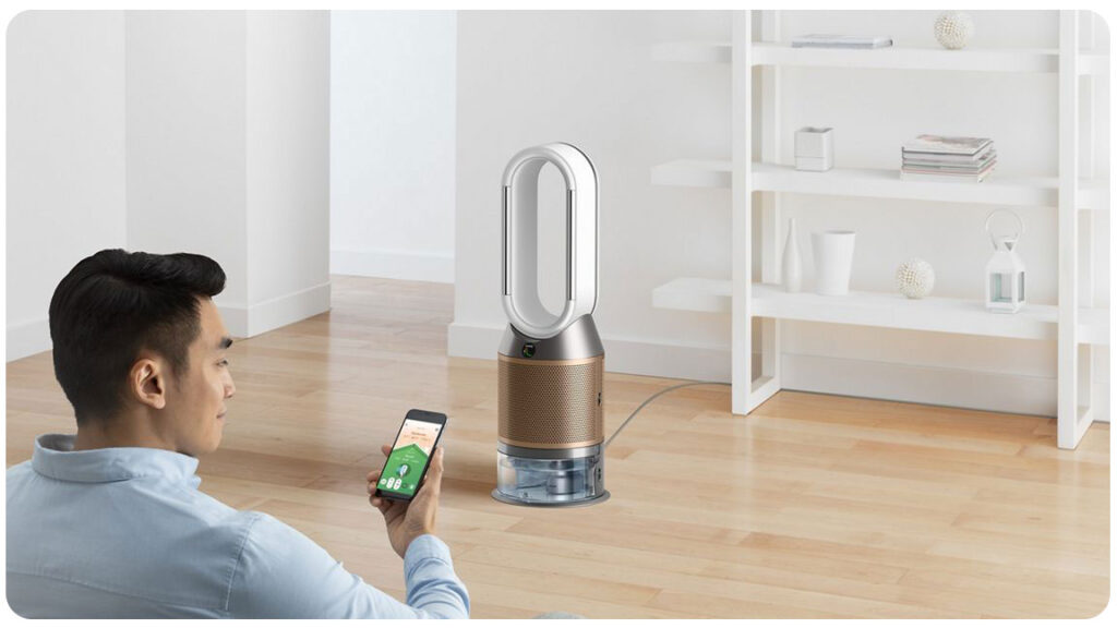 تصفیه هوای دایسون همراه با رطوبت ساز و خنک کنندگی مدل Dyson