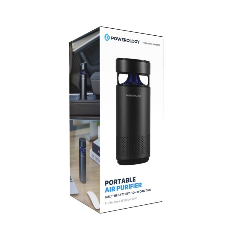 Powerology Portable Air Purifier Black