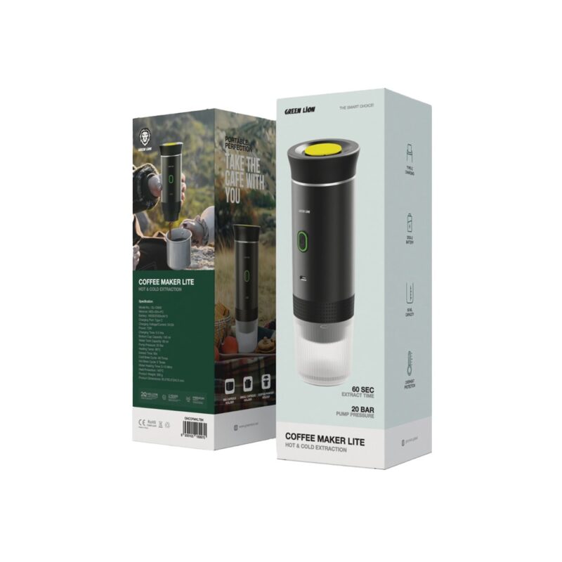 Green Lion Coffee Maker Lite Black