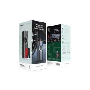 Green Lion Smart Appliances Lifestyle Portable Jump Starter Air Pump Black GNJUMPSTRBK