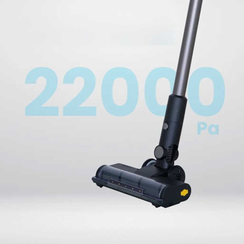 Powerology Cordless Vacuum Auto Disposal Charging Black 1