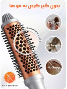 برس حرارتی شیگلم مدل It-Curl Thermal Blowout Brush سایز ۳۸ میلی‌متر 