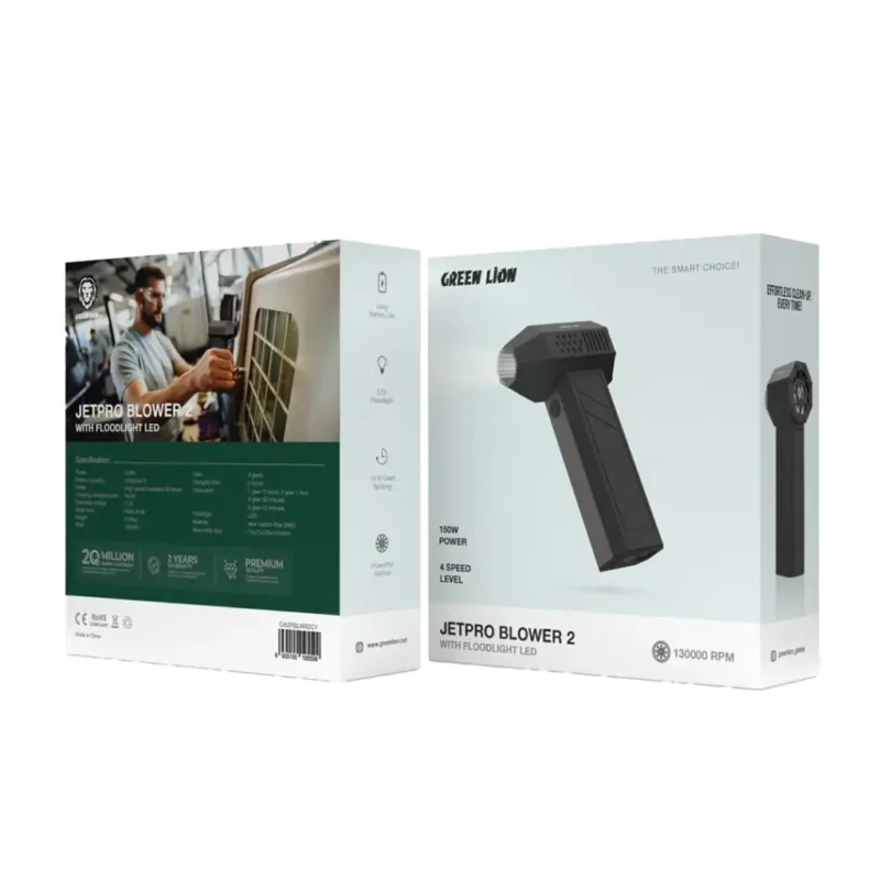 Green Lion JetPro Blower 2 with Floodlight LED Dark Green