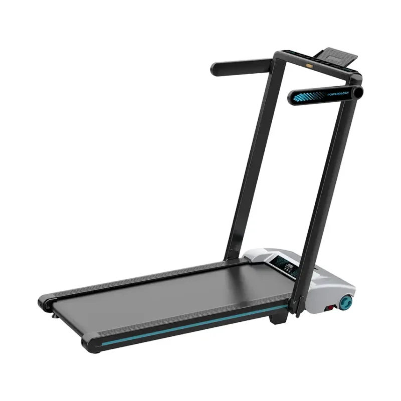 PSM001 Powerology Incline Folding Treadmill Black