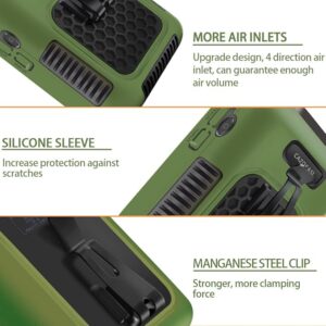 پنکه کمری و گردنی CAZOKASI Wearable Waist Clip Fan G60
