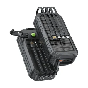 GNSOLM20PBK Green Lion Solar Mate Power Bank 20000mAh Black