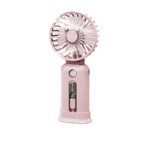 GNWIMTPB10PK Green Lion Wind Mate Portable Power Bank Fan Pink