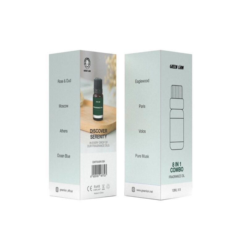 Green Lion 8 IN 1 COMBO Fragrance Set Black