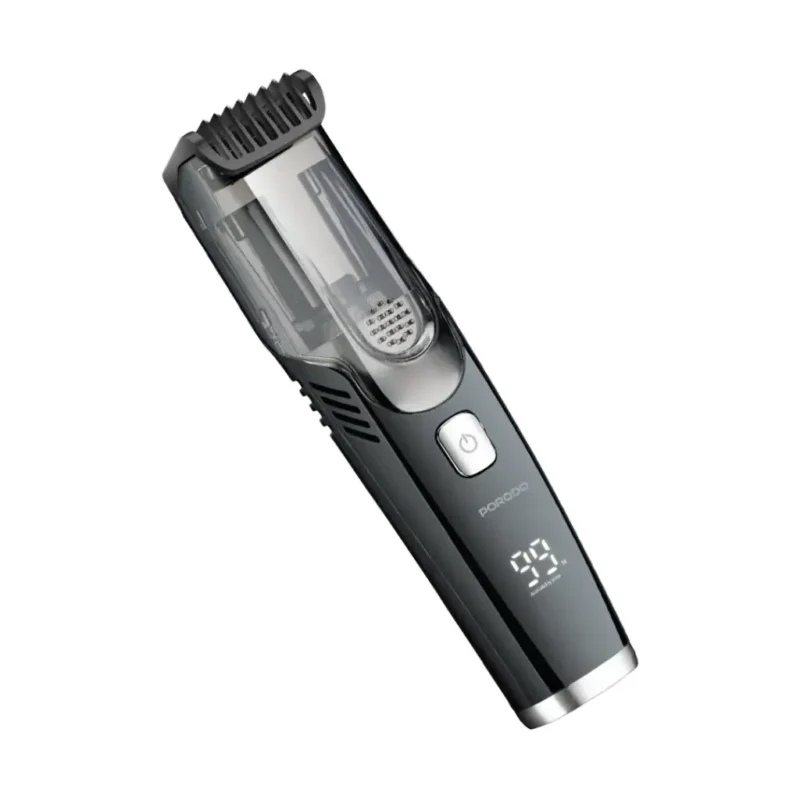 PD LFST063 BK Porodo Lifestyle Air Suction Beard Body Trimmer Black