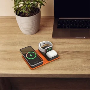 پاور بانک همراه چهار کاره مگ سیف پرودو Porodo 8000mAh Folding 4-Device Charger پاور بانک همراه چهار کاره مگ سیف پرودو Porodo 8000mAh Folding 4-Device Charger