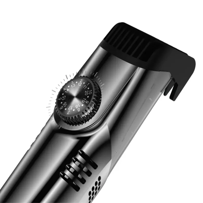 Porodo Lifestyle Air Suction Beard Body Trimmer Black