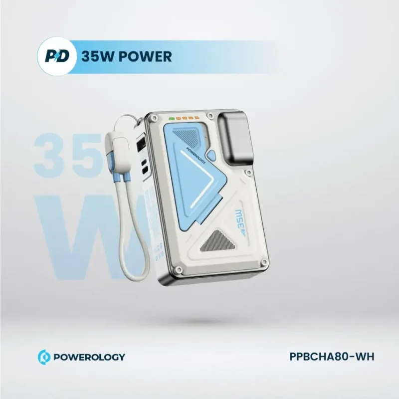 Powerology 10000mAh Wall Charger Magsafe Power Bank 1
