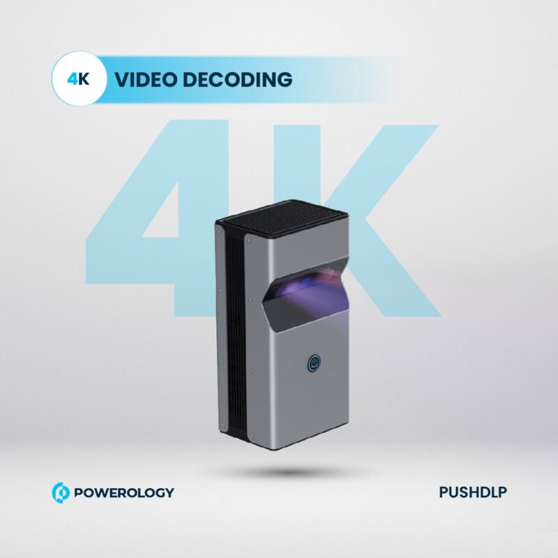 Powerology 4K Ultra Short Throw DLP Projector 216GB 4