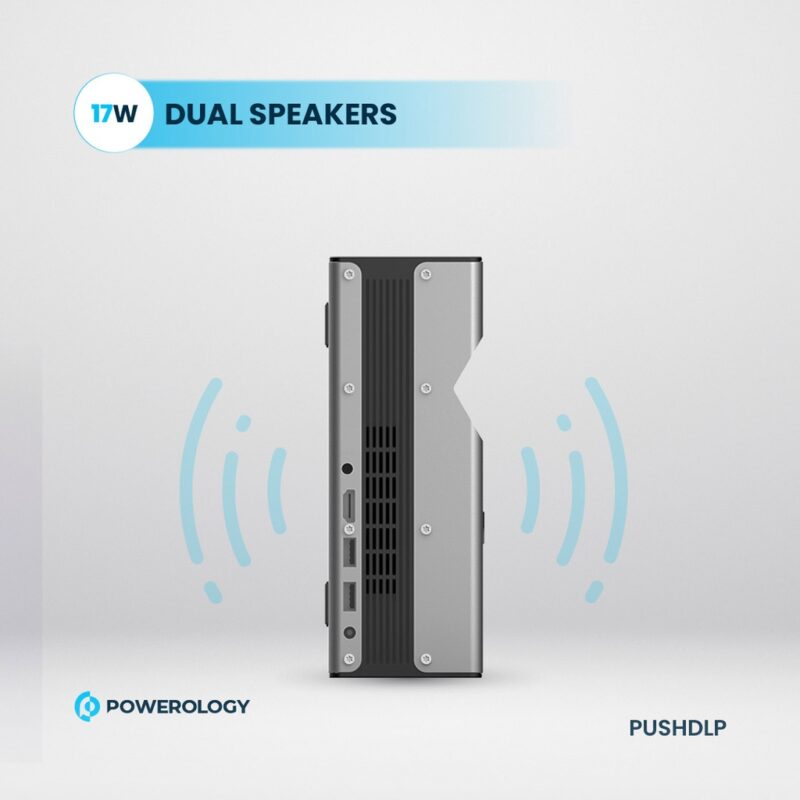 Powerology 4K Ultra Short Throw DLP Projector 216GB 5