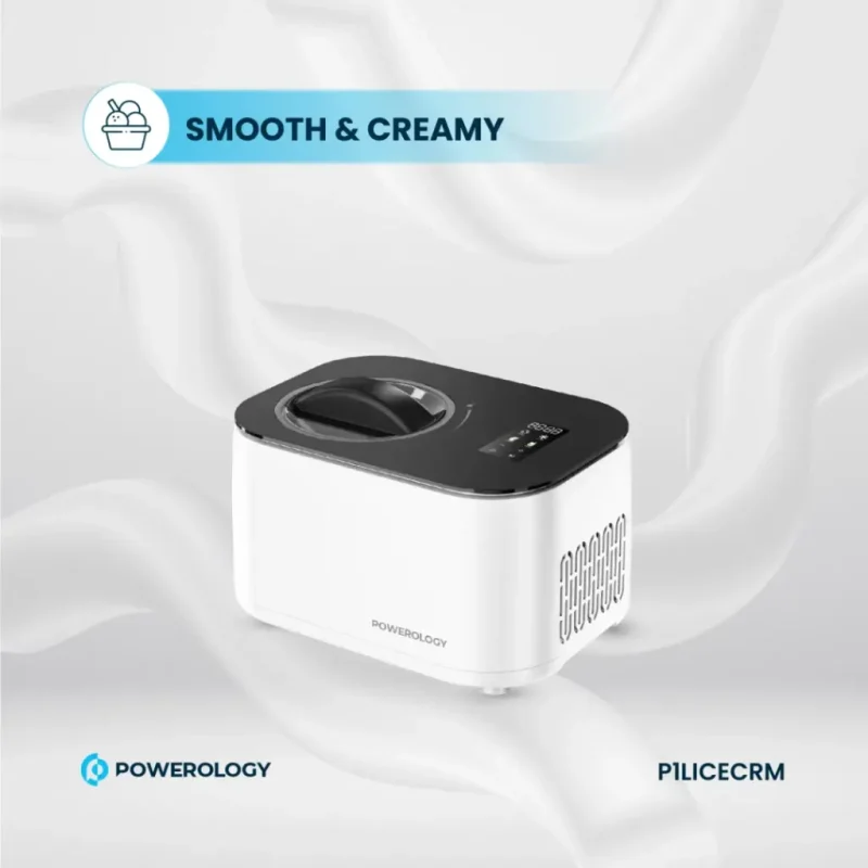 Powerology Ice Cream Frozen Yogurt Machine White 2