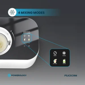 بستنی ساز پاورولوژی Powerology Ice Cream & Frozen Yogurt Machine 
