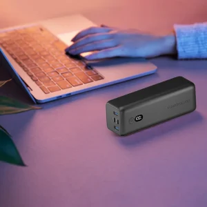 Powerology Onyx 30000mAh Dual USB C Power Bank