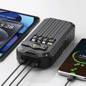 پاوربانک خورشیدی 20000 هزار گرین لاین Green Lion Solar Mate Power Bank 20000mAh