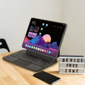 کاور کیس آی پد همراه با کیبورد پاورولوژی Powerology Smartcase Pro+ Wireless Keyboard Case for iPad 10th Gen 