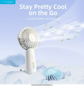 پنکه دستی Vyvylabs VKL01 Babbit Handheld Mini Fan 1200mAh
