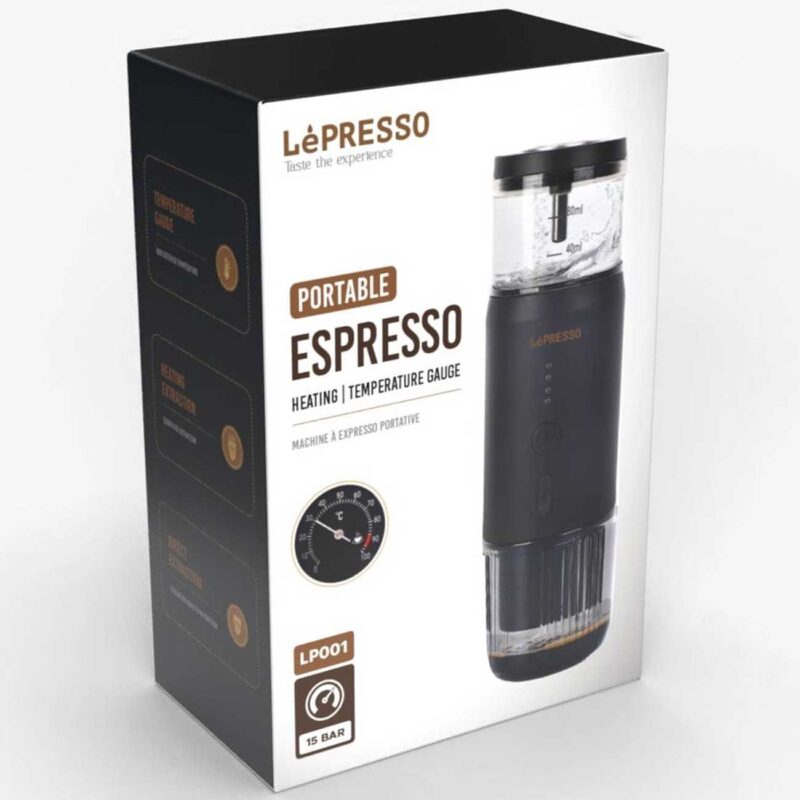 اسپرسوساز 80 میلی‌لیتر شارژی لپرسو LPCFFM0001-BK - Image 6