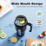 فلاسک ورزشی همراه با فن  HandFan 3-in-1 Insulated Sport & Gym Water Bottle - Image 8