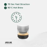اسپرسو ساز گرین لاین Green Lion Campinas Portable Coffee Maker 80mL - Image 4