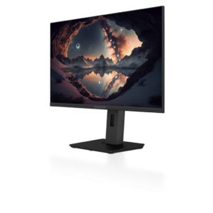P4KOM27BK Powerology 27 4K Office Monitor with RGB light Black 1