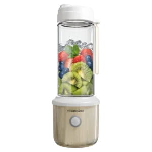 PSM013WH Powerology Press Refresh Portable Blender White