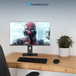 مانیتور 4K پاورولوژی 27 اینچ Powerology 27" 4K Office Monitor with RGB light مانیتور 4K پاورولوژی 27 اینچ Powerology 27" 4K Office Monitor with RGB light