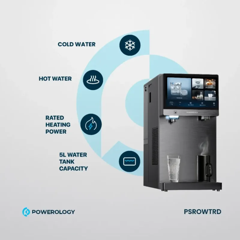 آبسرد کن و تصفیه آب پاورولوژی Powerology 4-Stage Reverse Osmosis Water Purifier Dispenser - Image 3