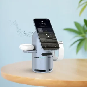 استند شارژر پاورولوژی Powerology Qi2 Speaker Charge Station