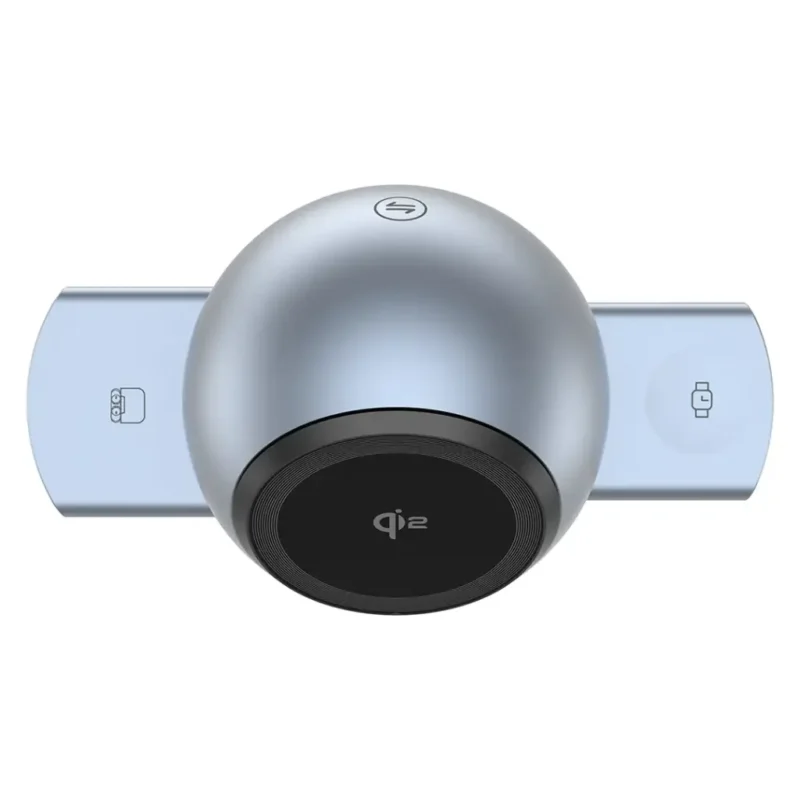 استند شارژر پاورولوژی Powerology Qi2 PWC039 Speaker Charge Station - Image 2