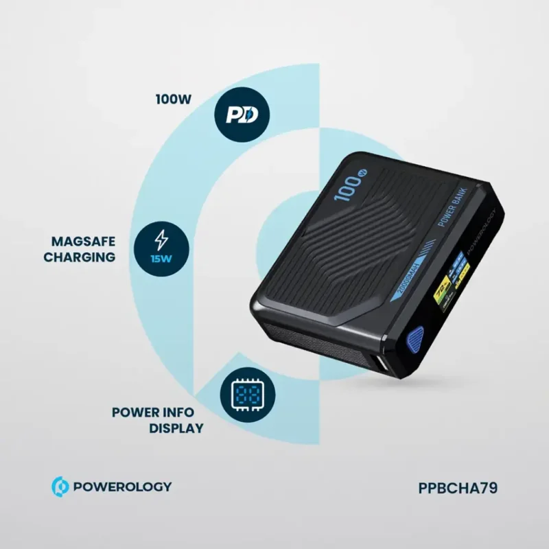 پاور بانک 20000 میلی آمپر پاورولوژی Powerology Ultra Mini 20000mAh - Image 2