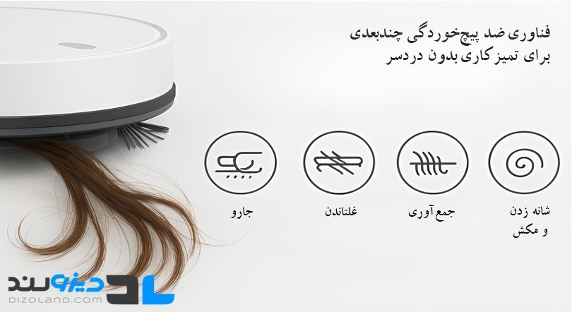 جارو رباتیک شیائومی Xiaomi Robot Vacuum H40 