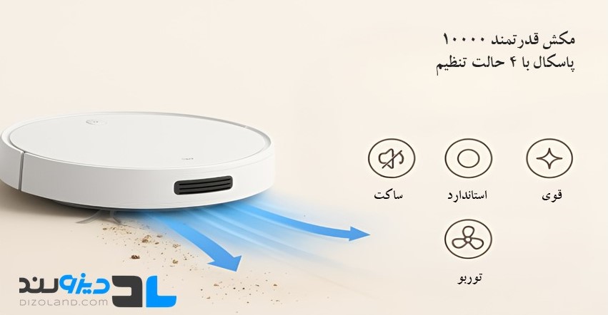 جارو رباتیک شیائومی Xiaomi Robot Vacuum H40 