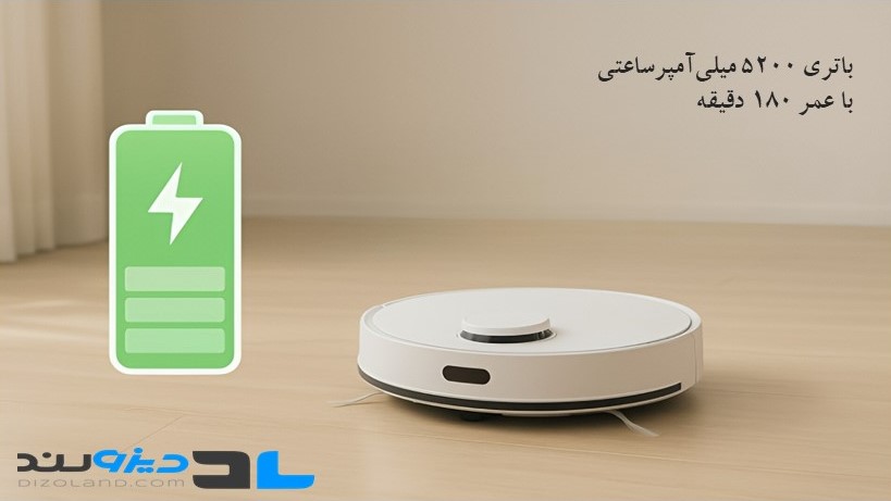 جارو رباتیک شیائومی Xiaomi Robot Vacuum H40 