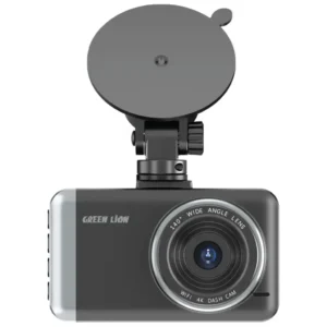 GNDACAM14PBK Green Lion Dash Cam Pro Front and Rear Black