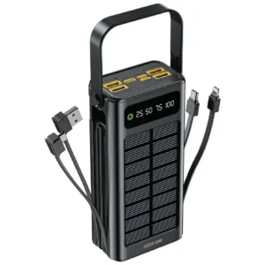 GNSOL49PB30BK Green Lion Solar X 30000mAh Power Bank PD 20W Black