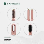 سشوار و حالت دهنده مو 5 در 1 گرین لاین Green Lion 5 in 1 Professional Hair Styler 2 - Image 5