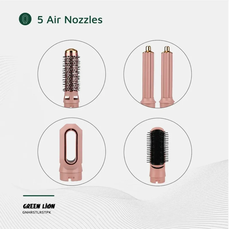 سشوار و حالت دهنده مو 5 در 1 گرین لاین Green Lion 5 in 1 Professional Hair Styler 2 - Image 5