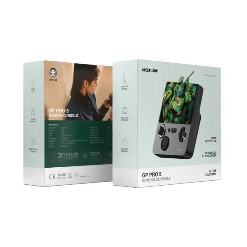 کنسول بازی گرین لاین Green Lion GP PRO 5 Gaming Console - Image 2