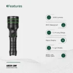 چراغ قوه هایپر پرو گرین لاین Green Lion Hyper Ray Pro LED Torch - Image 3