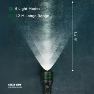 چراغ قوه هایپر پرو گرین لاین Green Lion Hyper Ray Pro LED Torch چراغ قوه هایپر پرو گرین لاین Green Lion Hyper Ray Pro LED Torch