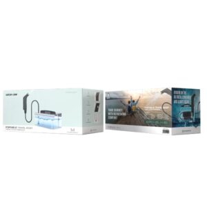 Green Lion Portable Travel Bidet Black