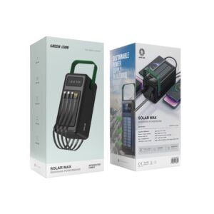 پاور بانک 80000 میلی آمپر گرین لاین Green Lion Solar Max 80000mAh Powerbank پاور بانک 80000 میلی آمپر گرین لاین Green Lion Solar Max 80000mAh Powerbank