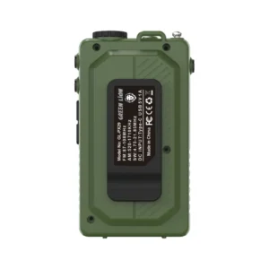 Green Lion Voyager Portable Radio Flash Light Speaker Green 1