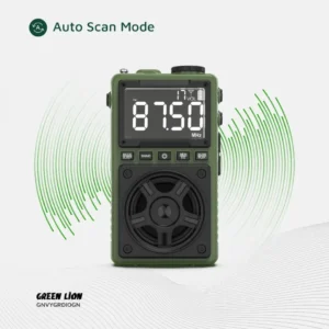 رادیو ایپیکر و چراغ قوه گرین لاین Green Lion Voyager Portable Radio | Flash Light | Speaker رادیو ایپیکر و چراغ قوه گرین لاین Green Lion Voyager Portable Radio | Flash Light | Speaker