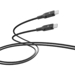 کابل شارژر تایپ سی به تایپ سی 3 متری پاورولوژی Powerology Power Sync Weave USB-C to USB-C 3m Cable PD 100W